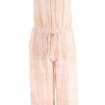 Anthropologie Cloth And Stone Pink Halter Jumpsuit Size XS New Without Tag RARE Photo 0