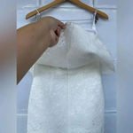 Black Halo  EVE WHITE LACE SEDONA DRESS SIZE 8 Photo 8