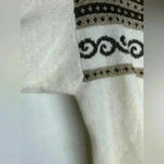 NEW | Vintage 80s/90s Cervelle Wool/Fur Metallic Sweater | Cream & Browns | M Brown Size M Photo 4