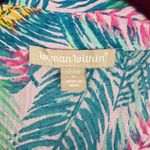 Woman Within  NWT plus size 22/24 tropical pattern pleated cotton tunic Photo 3