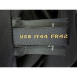 Donna Karan VTG  Signature Black Wool Blazer 3 Button Classic Sz 8 Photo 6