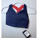 Reebok  Puremove Workout Sports Bra, Navy/Orange Size XS/S $60 Photo 2