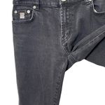 RED VALENTINO Skinny Jeans Low Rise Black Dark Wash Women’s Size 31 Stretch Photo 4