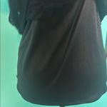 Ruby Rd. 2 piece Black Sheer Zebra Print Top Size M Photo 3