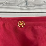 VIX BY PAULA HERMANNY Bikini Bottom String Maroon Burgundy Gold Colorblock XS Red Photo 6