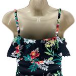 Tommy Bahama Floral Springs Flounce Tankini Top Swim Size XS Photo 8