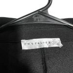 Retrology Women's Black Ruched Sleeve Open Front Blazer Jacket Size S Photo 4