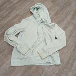 PINK - Victoria's Secret Victoria's Secret PINK Light Blue Zip Up Hoodie Size Large Photo 0