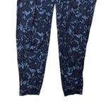 Athleta  Trekkie North Jogger Pants Women’s Size Medium Blue Pull On Tapered Zip Photo 5