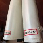 Hunter Tall Rain Boots Pearl White Size 5 Photo 2