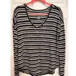 American Eagle Outfitters Soft and Sexy Plush Long Size L Black Blue Gray White Photo 0