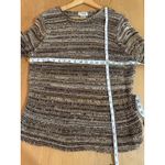 Talbots VTG  Women’s Sweater Open Knit 100% Cotton L Hippie Festival Boho Grunge Photo 5