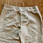 Hugo Buscati Designer Tan Silk Formal Pants Womens 6 Photo 7