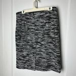 Calvin Klein Women's Black White Tweed Dressy Office Career Pencil Skirt Size 12 Photo 4