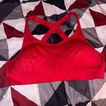 PINK - Victoria's Secret VS Pink Red high impact sports bra Photo 0