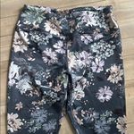 Tek Gear 4/$25 NEW  High Rise Legging Grey Floral Sz L Photo 2
