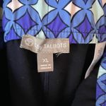 T by Talbots Athletic Skirt Skort Geometric Print Blue Purple Women's Size XL Photo 7