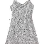 SheIn Black and White Leopard  Spaghetti Strap Dress Photo 0