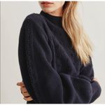 Reformation NWT  Sinclair Wool Sweater‎ in Navy Sz Medium $248 Photo 1