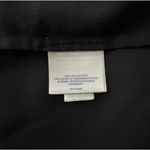 Lands' End  Shirt Women 12 Black Tunic Top‎ Bohemian Peasant Neutral Minimalist Photo 7