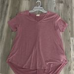 Mod Ref Women's Pink V-Neck Top Photo 6
