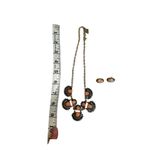 Francesca’s. Collection blue and coral necklace and matching coral earrings Photo 3