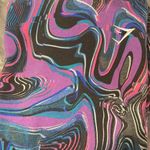 Gymshark  Purple Marbled Shades Print Pullover Hoodie Yoga Workout Sweatshirt M Photo 1