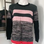 Next Sweater Block Stripes Crew Neck Pullover Size UK 16, US 12 Photo 9