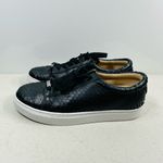 J/SLIDES WOMEN SNEAKER 8 BLACK LEATHER Photo 3