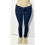 Madewell Women's Mid-Rise Skinny Skinny Jeans Blue Dark Wash Skinny Leg Size 27 Photo 1