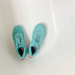 Hoka  Clifton 8 Women’s Running Shoes – Blue Glass / Aqua – Size 10.5 Photo 5