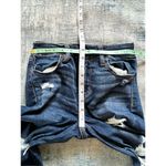 American Eagle  Dark Wash Distressed High Rise Jeggings Size 2 Photo 5