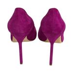 Manolo Blahnik BB 105mm Pink Suede Pointed Toe Pumps Size 39.5 NIB Photo 6
