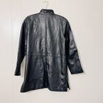 Ellen Tracy Genuine Leather Jacket Black Size S Photo 5