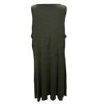 Athleta  Olive Green Tank Dress 2X Knit Lined Modal Spandex Stretch‎ Athleisure Photo 2