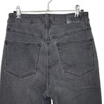 Madewell Curvy High‑Rise Skinny Jeans Black Sea Women’s Size 27 Raw Hem Ripped Photo 6