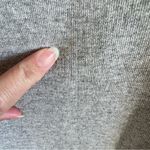 Madewell Oversize Jumpstart Sweater Sleeve Dress Knit Gray & Navy Photo 5