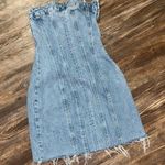 ZARA  Denim Mini Dress Photo 0