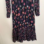 La Maison Talulah Pink Floral Long Sleeve Maxi Dress Medium Feminine Blue Photo 11