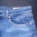 Rag and Bone Rag & Bone Womens 28 Cate Mid Rise Ankle Skinny Blue Camo Cropped Jeans Photo 6