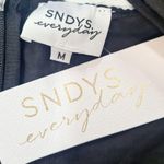 SNDYS x REVOLVE Boat Linen Jumpsuit in Black Medium Photo 6