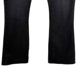 Dear John Women's Bootcut Jeans Size 28 Black Dark Wash Mid-rise Stretch Denim Photo 2