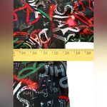 Live 4 Truth  graffiti print sheer long sleeve blouse Size 1x Photo 4