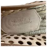 Loeffler Randall  Mara Lasercut Leather Espadrille Flats Brown Black Size 7 Photo 7