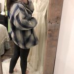 Urban Equipment Country wool flannel shacket size small Blue Photo 5