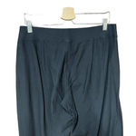 Eileen Fisher High-Waisted Wide-Leg Washable Crepe Pants Black Size Large Photo 4