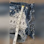 Miss Me  Blue Jean Shorts Size 26 Photo 12