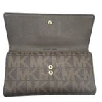 Michael Kors Jet Set Brown Signature Wallet Photo 4