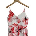 H by Halston Dress Floral Hi Low Pink Black White Wedding Bridal Prom Medium Photo 4