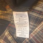 Free People Tan/Orange/Navy Plaid Chino Shorts Women's Size 4 Photo 3